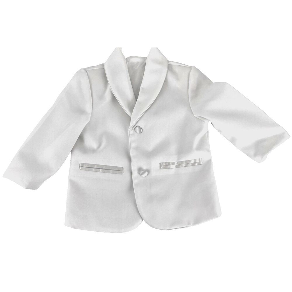 Michael James Tuxedo Set Boys 3 - 4 Christening Wedding Formal 27 Shirt Pants +